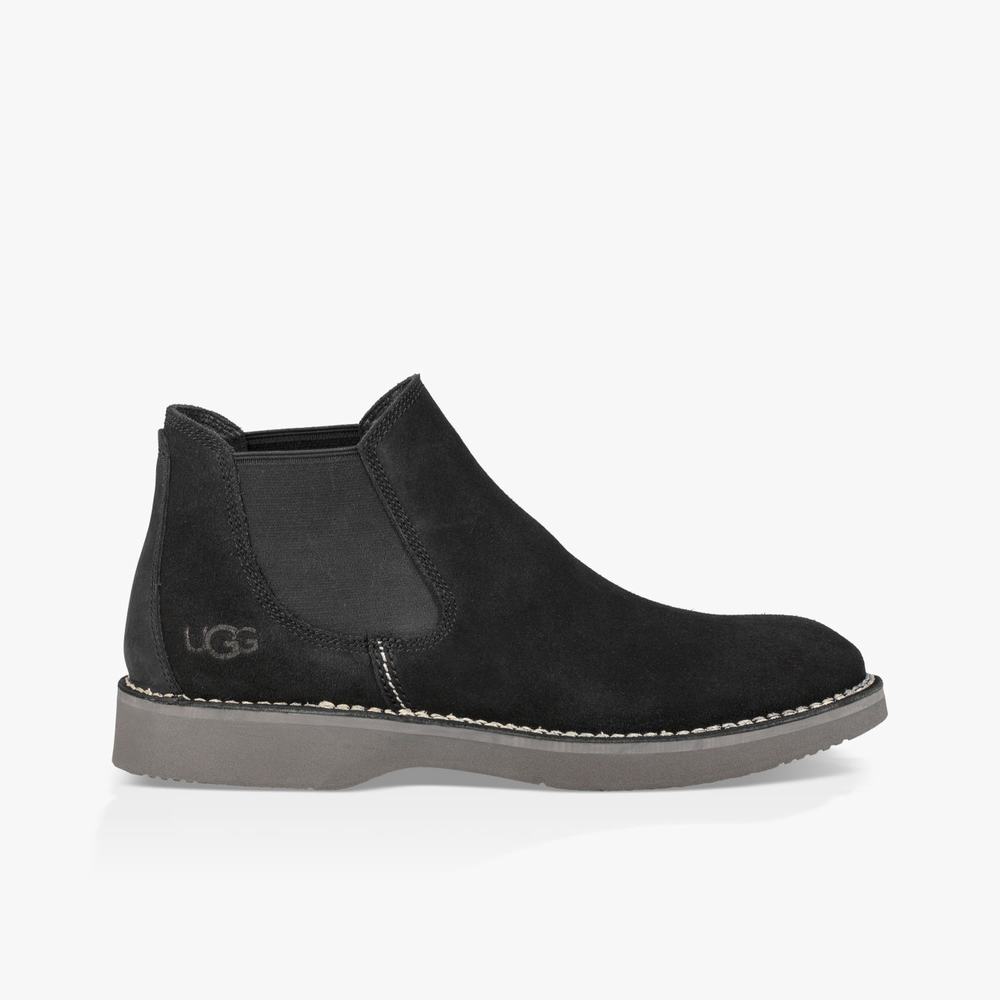 Bottes UGG Camino Chelsea Homme Noir Soldes 951GNZDV